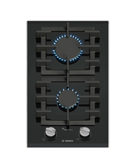 BOSCH DOMINO GAS 30CM VIDRO PRETO - PRB3A6I40