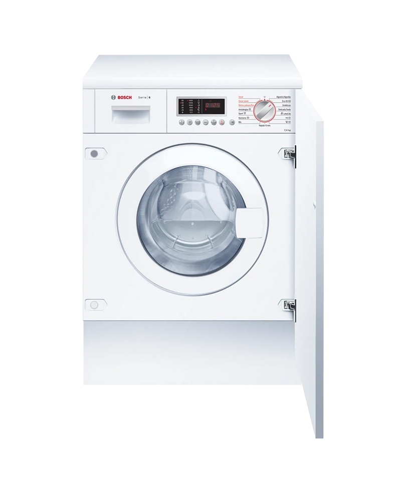 BOSCH MAQUINA LAVAR E SECAR INTEG TOTAL 7/4KG 1400RT B - WKD28543ES