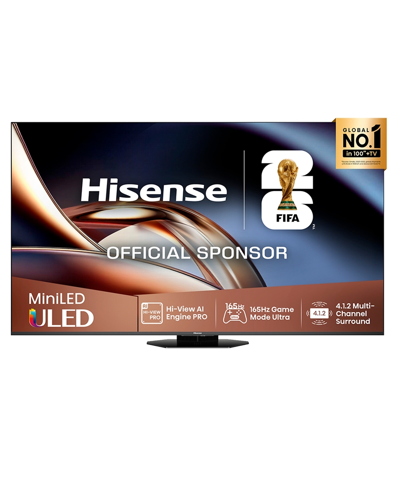 HISENSE ULED MINI LED 85" 4K UHD SMART TV 3HDMI 2USB C - 85U8Q
