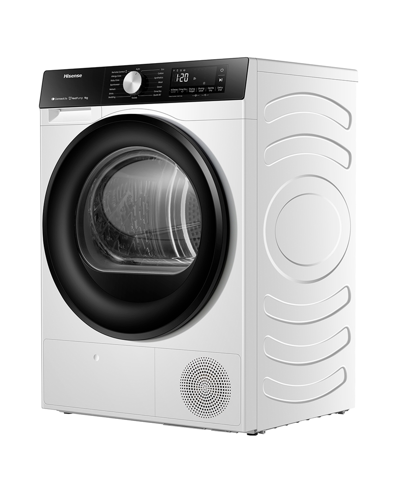 HISENSE SECADOR ROUPA 9KG BOMBA DE CALOR C #1 - DH3S902BWCC