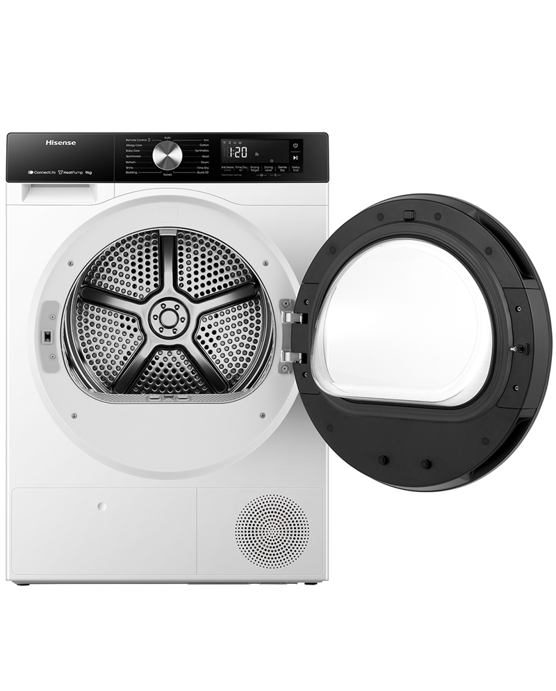 HISENSE SECADOR ROUPA 9KG BOMBA DE CALOR C #4 - DH3S902BWCC