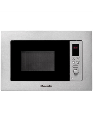 MEIRELES MICROONDAS INTEG 20LT 800W GRILL 1000W INOX - MMI20X