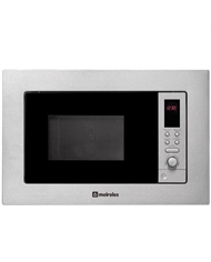 MEIRELES MICROONDAS INTEG 20LT 800W GRILL 1000W INOX - MMI20X