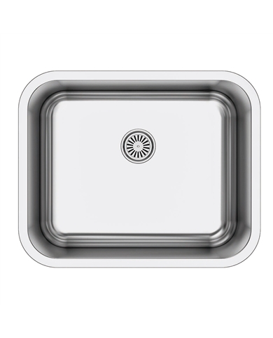 EDESA BANCA 50CM 1 PIO MOVEL SOBTAMPO INOX - FUJIBE50X401CR40