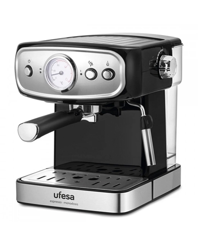 UFESA MAQUINA CAFE EXPRESSO 20BAR 850W BRESCIA - CE7244