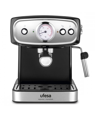 UFESA MAQUINA CAFE EXPRESSO 20BAR 850W BRESCIA - CE7244