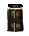 UFESA FRITADEIRA S/OLEO 11LT AIRE FRYER 2GAVETAS PRETA - FLAMINGODUO