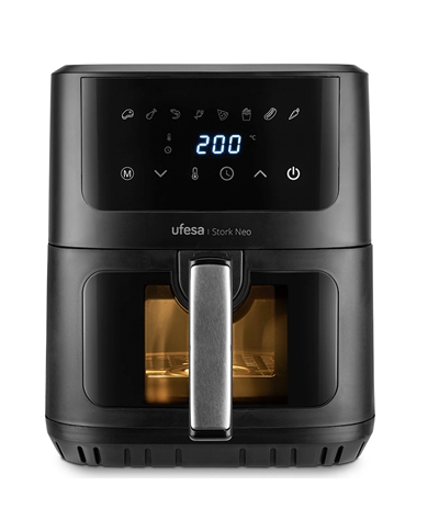 UFESA FRITADEIRA S/OLEO 6.5LT AIRE FRYER PRETA #3 - STORKNEO