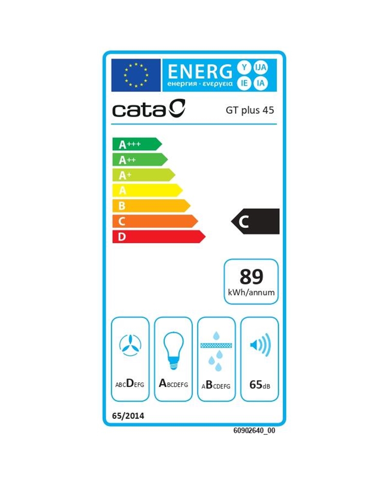 CATA EXAUSTOR 50CM 645M3/H INOX C #1 - GTPLUS45XM