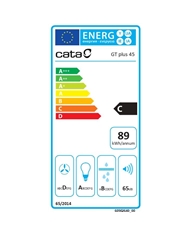CATA EXAUSTOR 50CM 645M3/H INOX C #1 - GTPLUS45XM