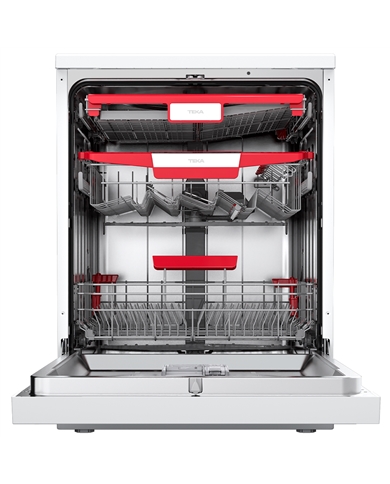 TEKA MAQUINA LOUÇA 8PROG 14TALHERES INOX C - DFS76820WH