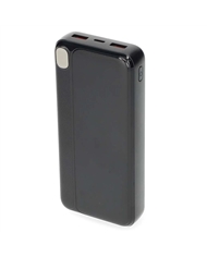 NEDIS POWERBANK 20000MAH PRETO - PBKPD20W225BK