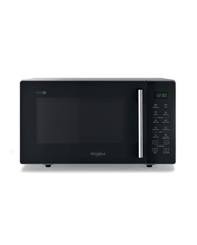 WHIRLPOOL MICROONDAS 25LT 900W GRILL 1000W PRETO/INOX - MWP254SB