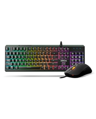 KROM TECLADO E RATO GAMING RGB LIGHTING COMBO - KALEIDO