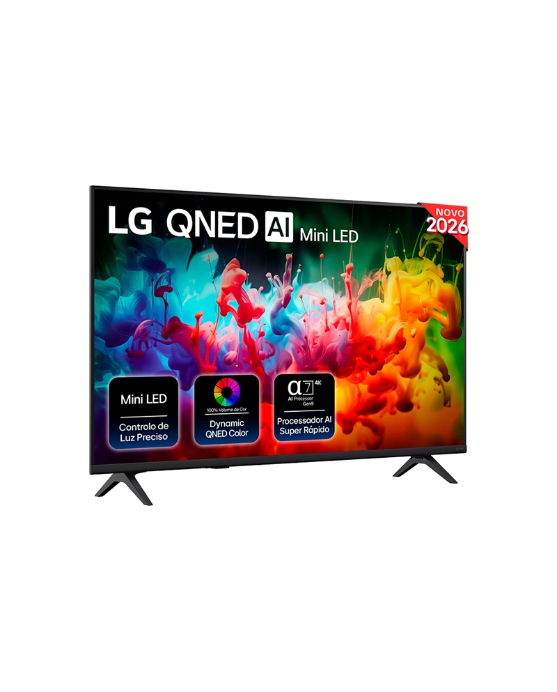LG LED QNED 43" 4K AI SMARTTV WEBOS 3HDMI 1USB F - 43QNED72B6B