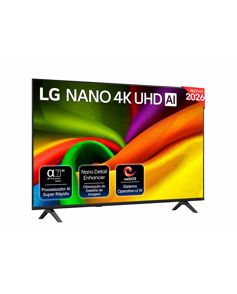 LG LED 55" NANO 4K AI UHD SMARTTV WEBOS 3HDMI 1USB F - 55NU850B6LA