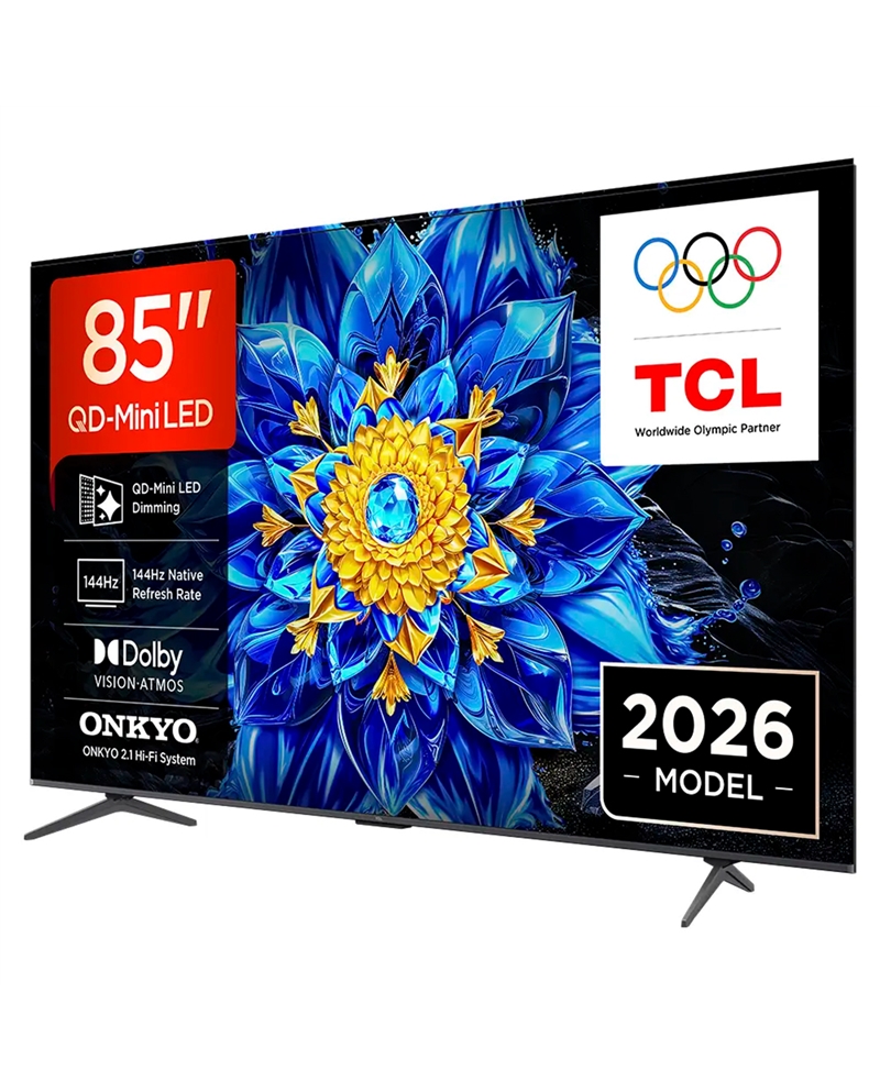 TCL QLED 85" 4K UHD GOOGLE TV 4HDMI 1USB E - 85P8L