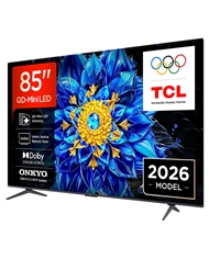 TCL QLED 85" 4K UHD GOOGLE TV 4HDMI 1USB E - 85P8L