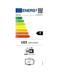 SAMSUNG LED 65" CRYSTAL HDR 4K SMART TV 3HDMI 1USB F #1 - TU65U8005HUXXC