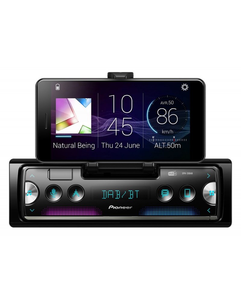 PIONEER AUTO RADIO DIGITAL DAB BT BLUETOOTH USB IPHONE ANDRO