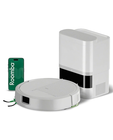 IROBOT ASPIRADOR ROBOT ROOMBA BASE AUTOEMPTY 115 BRANCO - IRY454240