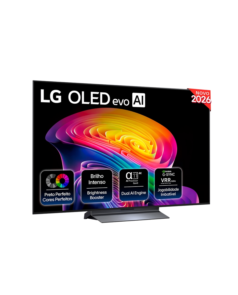 LG OLED 55" EVO 4K AI SMART TV WEBOS 4HDMI 3USB G - OLED55C66LB