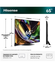 HISENSE ULED MINI LED 65" UHD 4K SMARTTV 4HDMI 2USB E #1 - 65UR8S