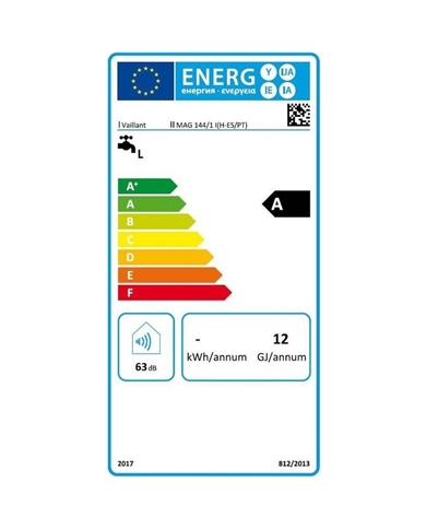 VAILLANT ESQUENTADOR ATMOSFERICO IPILHAS 14LT BUT A - ATMOMAGMINI14BUT