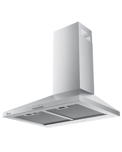 MIDEA EXAUSTOR 60CM 3VELOCIDADES 400M3/H INOX B - MH60A17EM21SB