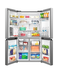 MIDEA SIDE BY SIDE 4PT 1,775X0,908X0,736MT 706LT NF INOX E #3 - MDRM923CIE46M