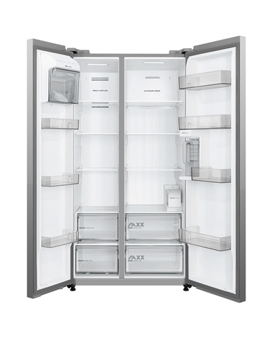 MIDEA SIDE BY SIDE 1,775X0,91X0,735MT 700LT NF INOX E - MDRS925CIE46M