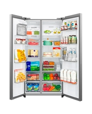 MIDEA SIDE BY SIDE 1,775X0,91X0,735MT 700LT NF INOX E #4 - MDRS925CIE46M