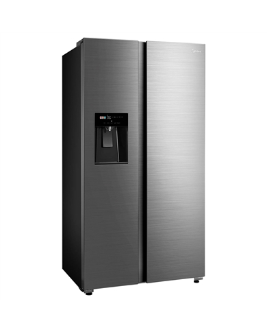 MIDEA SIDE BY SIDE 1,775X0,91X0,698MT 569LT DAG NF INOX E - MDRS761MIE46