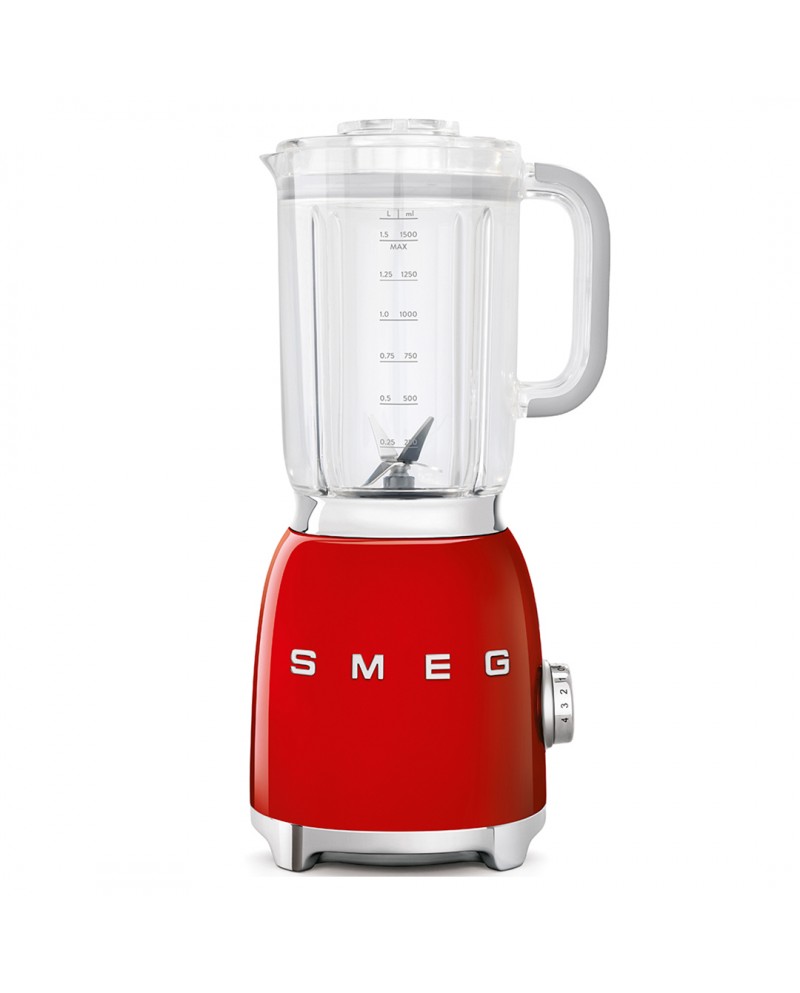 SMEG LIQUIDIFICADORA 1,5LT 800W SERIE ANNI 50 ENCARNADO