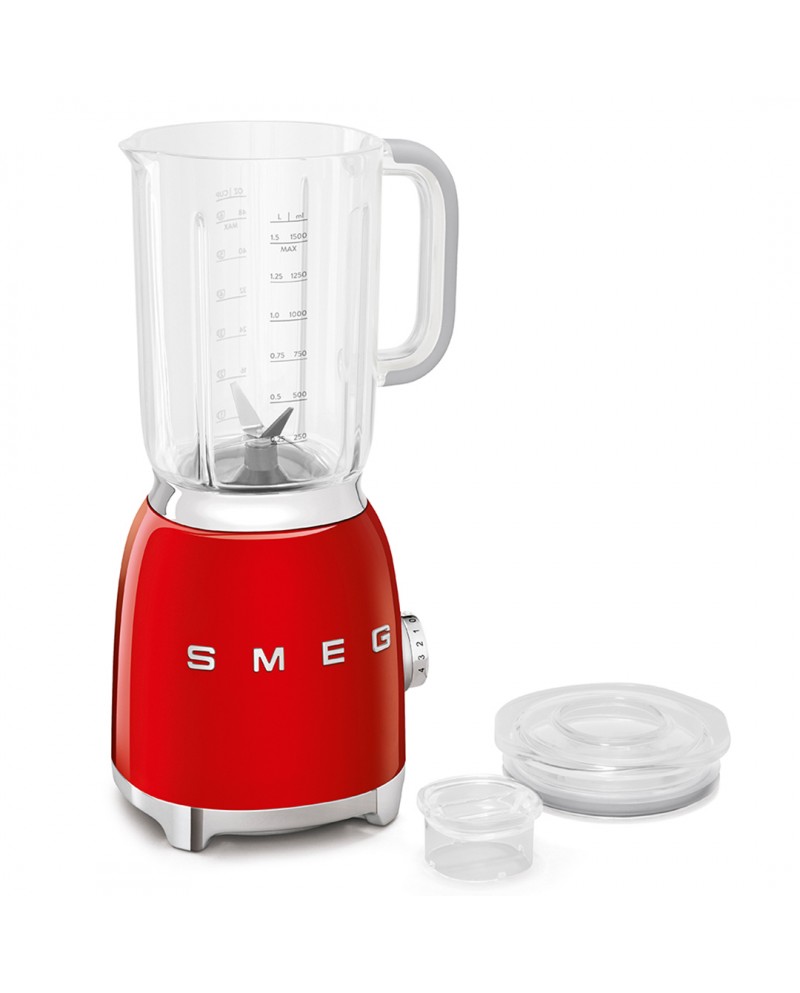 SMEG LIQUIDIFICADORA 1,5LT 800W SERIE ANNI 50 ENCARNADO
