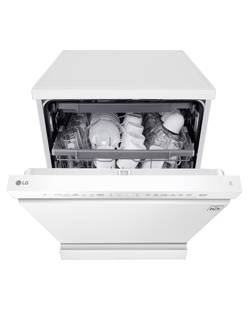 LG MAQUINA LOUÇA 9PROG 14TALHERES 3CESTOS A #8 - DF273FW