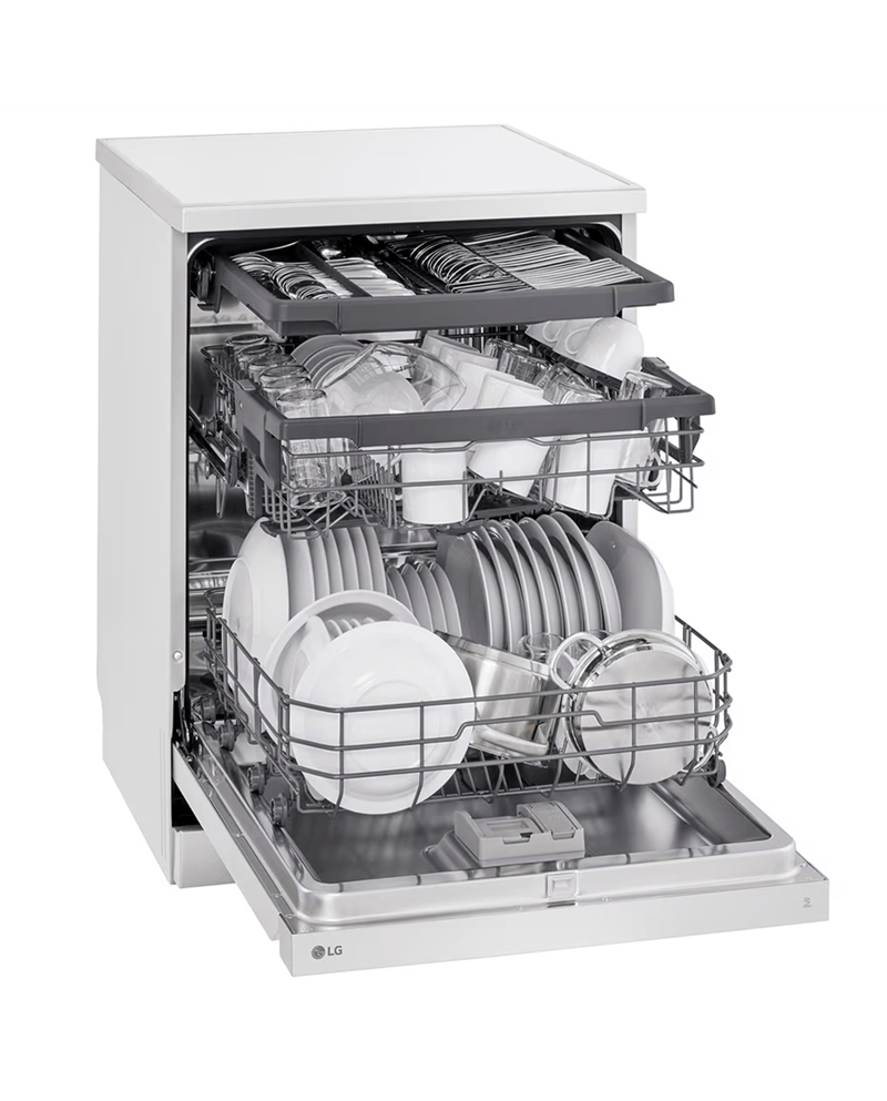LG MAQUINA LOUÇA 9PROG 14TALHERES 3CESTOS A #12 - DF273FW