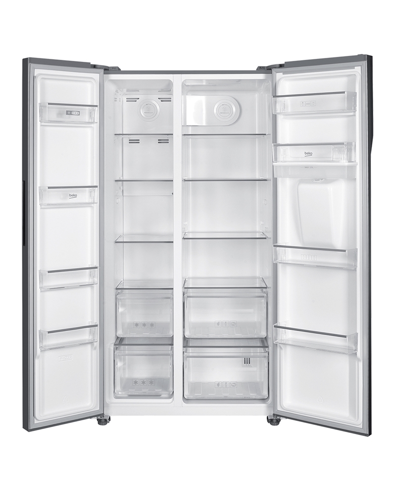 BEKO SIDE BY SIDE 1770X900X660 532LT DA NF INOX E #5 - GNO5322WDXPN
