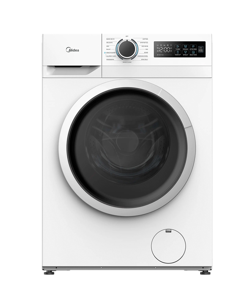 MIDEA MAQUINA ROUPA 10KG 1400RT BRANCA A - MF110W100BA10WES