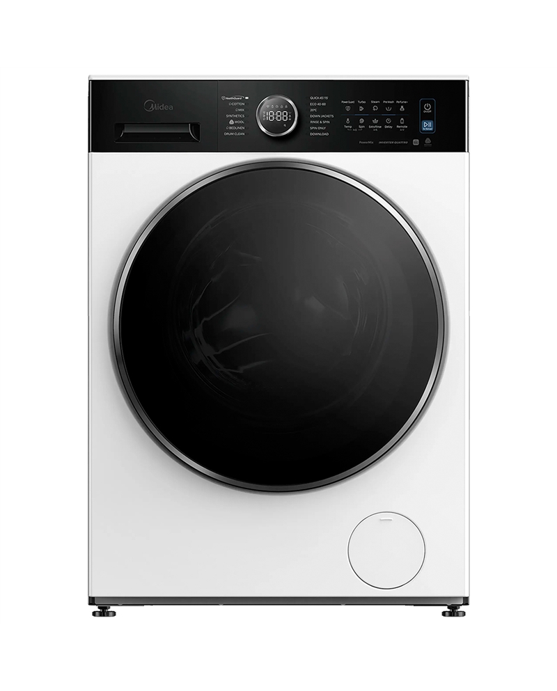 MIDEA MAQUINA ROUPA 8KG 1400RT BRANCA A - MF205W80BA30WES