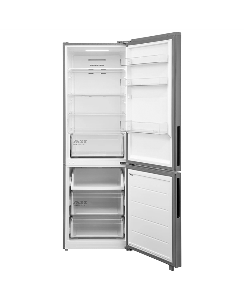 MIDEA COMBINADO 1,86x0,595x0,670MT 401LT NF INOX E #6 - MDRB548MME46