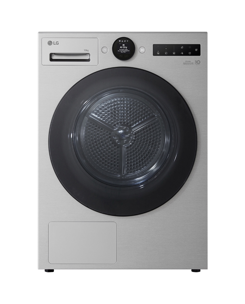 LG SECADOR ROUPA 10KG CONDENSAÇAO BOMBA DE CALOR CINZA C - RHX7010TSB