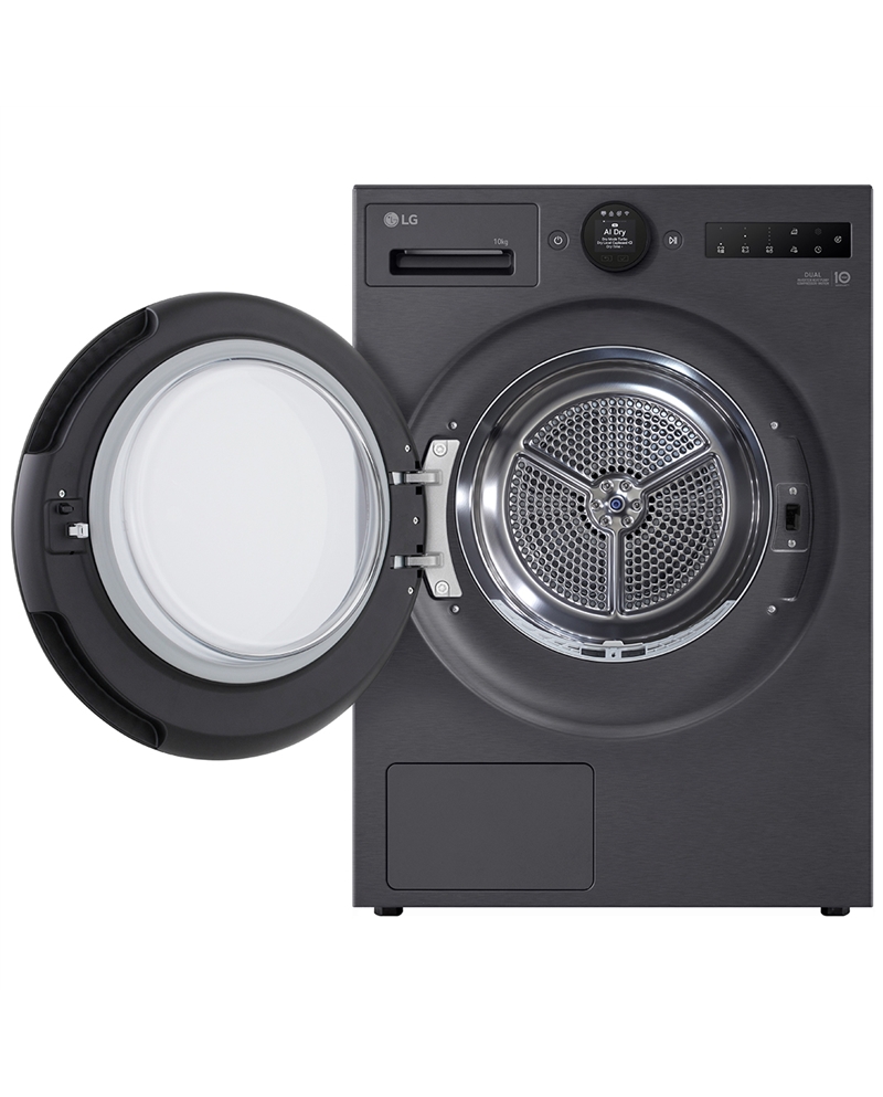 LG SECADOR ROUPA 10KG CONDENSAÇAO BOMBA DE CALOR PRETO C #1 - RHX7010TBB