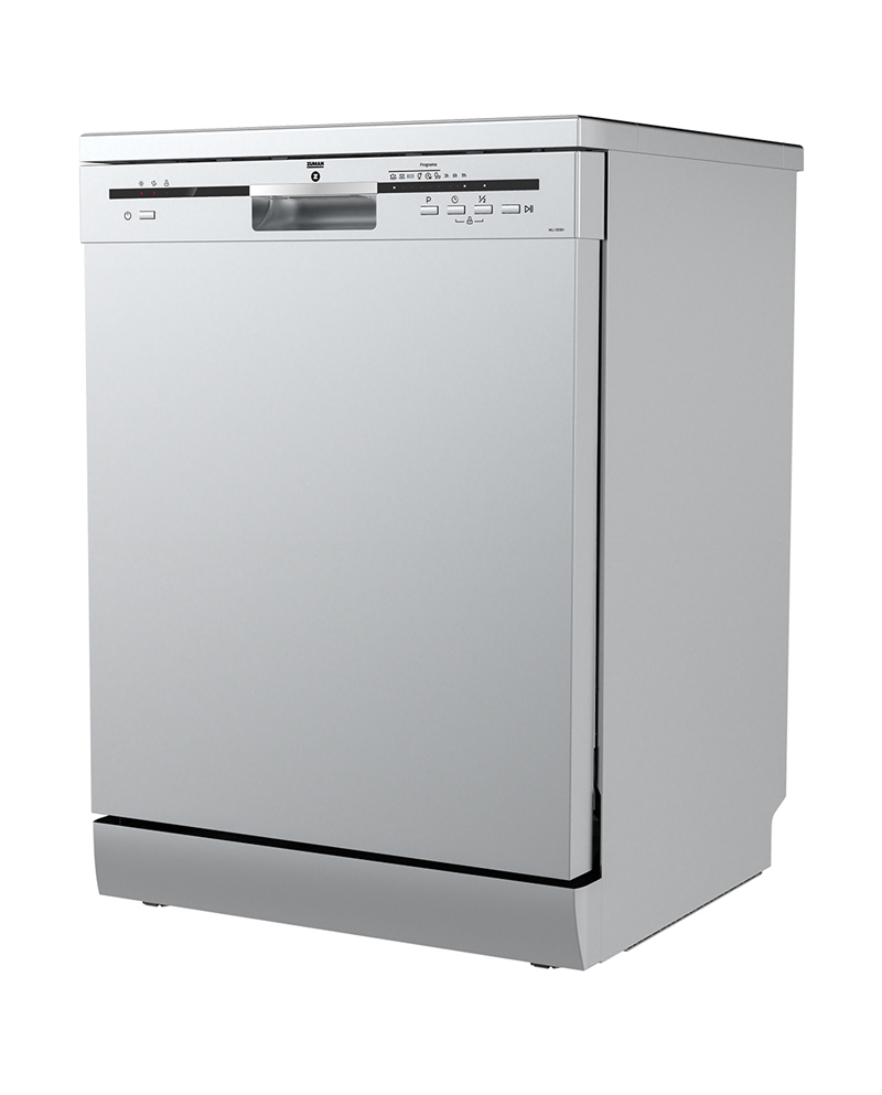 ZUMAN MAQUINA LOUÇA 6PROG 12TALH SILVER E #3 - MLL12E6S1
