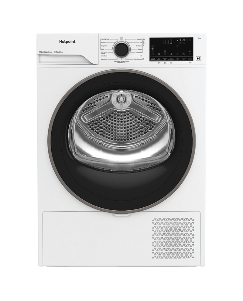 HOTPOINT SECADOR ROUPA 9KG BOMBA CALOR C #5 - CHD94MWBSPT