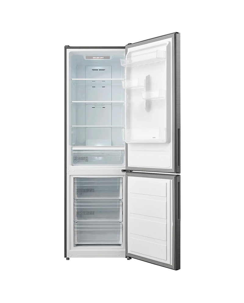 MIDEA COMBINADO 1,88x0,595x0,635MT 310LT NF INOX D #1 - MDRB424FGD46OE