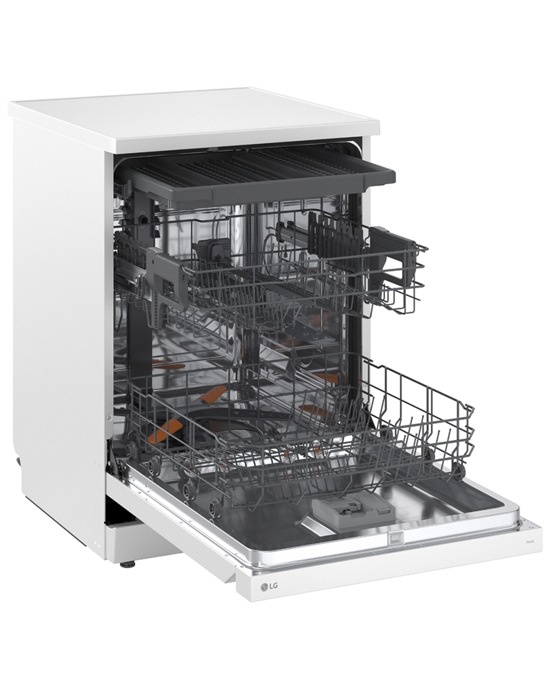 LG MAQUINA LOUÇA 8PROG 14TALHERES QW TSTEAM BRANCO A #19 - DF273FWS