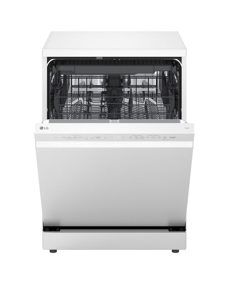 LG MAQUINA LOUÇA 8PROG 14TALHERES QW TSTEAM BRANCO A #15 - DF273FWS