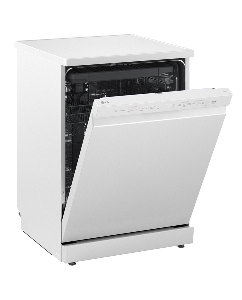 LG MAQUINA LOUÇA 8PROG 14TALHERES QW TSTEAM BRANCO A #18 - DF273FWS
