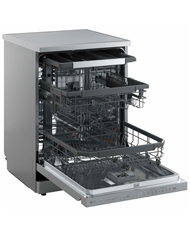 LG MAQUINA LOUÇA 8PROG 14TALHERES QW3CEST.SILVER A #19 - DF375HVS